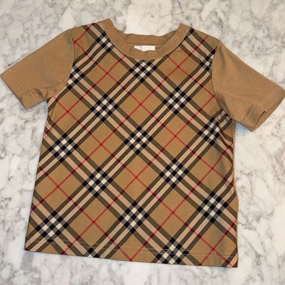 BURBERRY LOGO VINTAGE TSHIRT 4Y - Picture 1 of 7